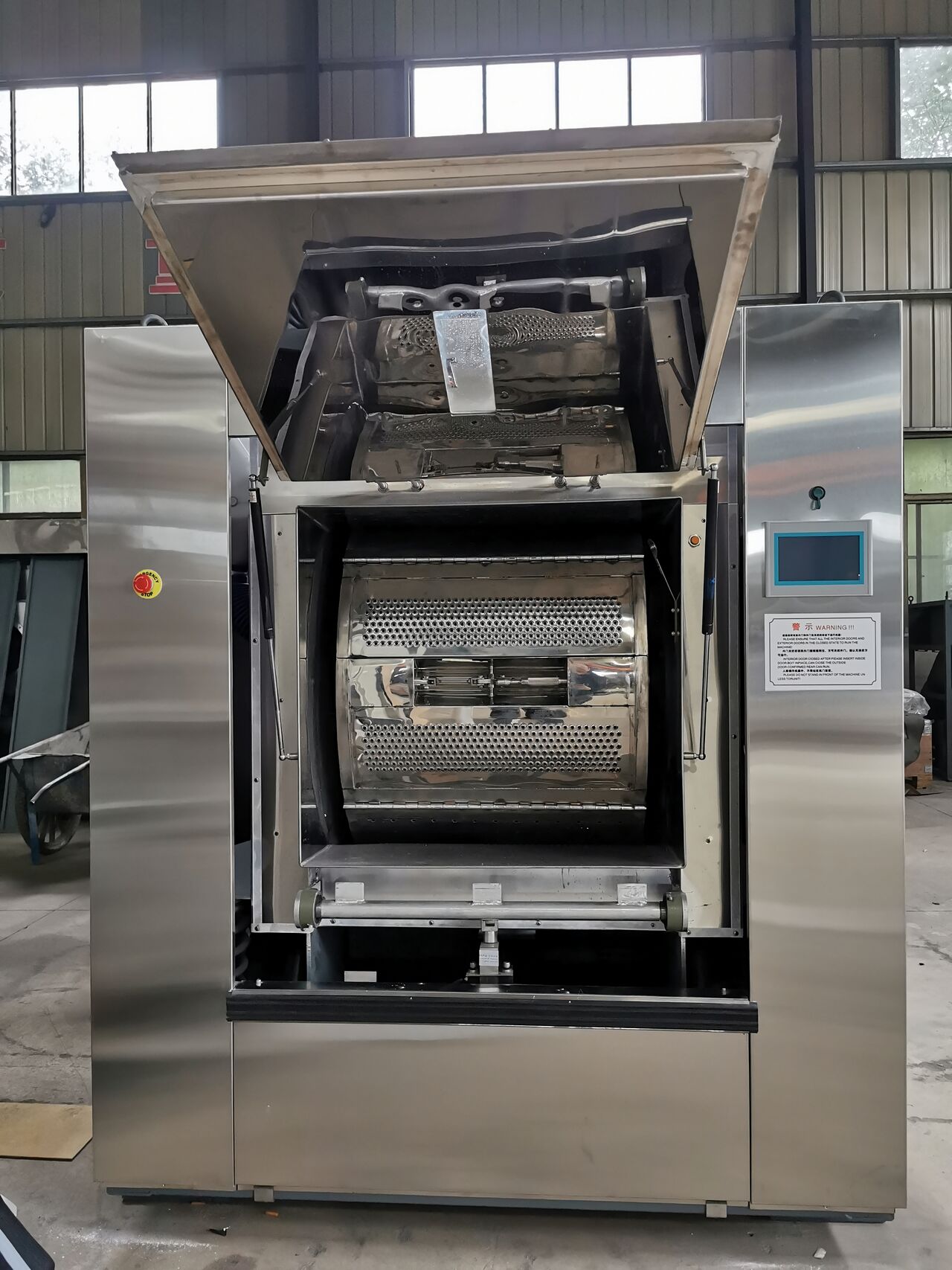 医院专用工业洗衣机选购要点：：消毒达标 + 防交织污染，，这几点不可漏